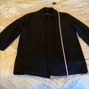 Calvin Klein dress coat with wool liner
